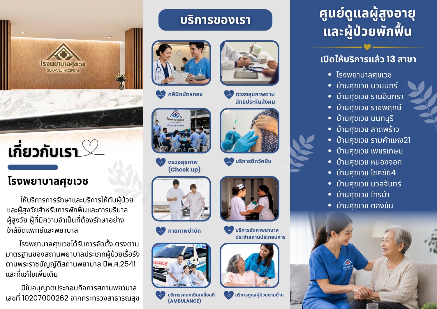 โบชัวร์โรงพยาบาล หน้า 2